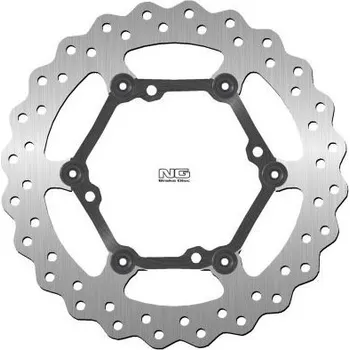 Brzda pro motocykl NG přední brzdový kotouč SHERCO RALLY/SCF/SE 125/250/300/450 '12-19 (270X120X3MM) (4X10,5MM) WAVE plovoucí