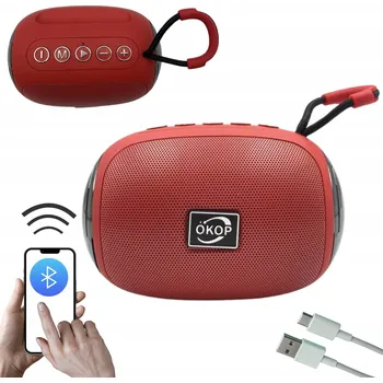 Bluetooth reproduktor BLUETOOTH reproduktor s rádiem, přenosný BLUETOOTH reproduktor KP-541, 12x9 cm