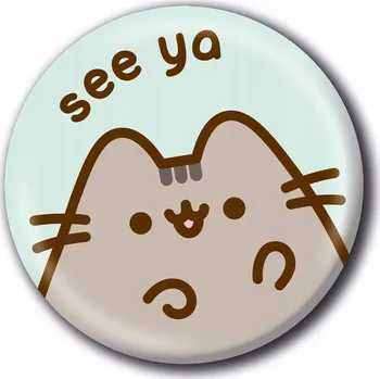 Obraz Placka/Odznak s motivem Pusheen (film, kniha, komiks)