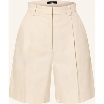 Dámské kraťasy Weekend Max Mara Dámské Šortky Ecuba Se Lnem, režná, 36