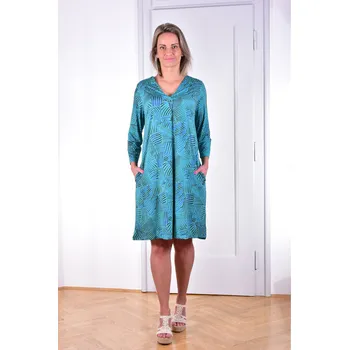 Dámské šaty Dámské letní šaty HAJO 10547 593 D Kleid m.grafischem Druck 3/4 Velikost: 38