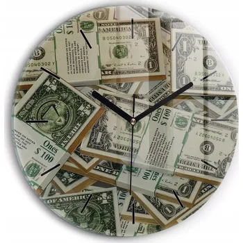 Hodiny Nástěnné hodiny Wallfluente zelené 30 cm