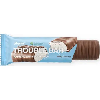 Sportovní výživa Vilgain Trouble Protein Bar 55 g kokos s mléčnou čokoládou