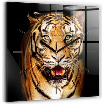 Hodiny Nástěnné hodiny Wallfluent černé 30 cm