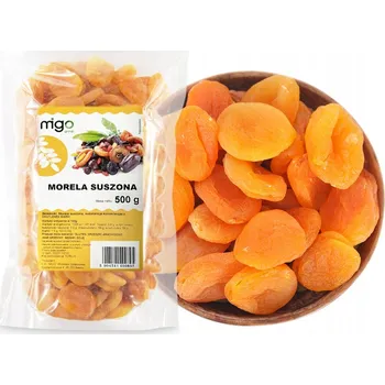 Sušená potravina Sušené meruňky přírodní 500 g – světlé – MIGOgroup