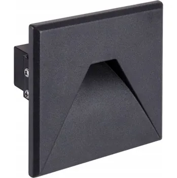 Schodišťové LED svítidlo 230V KURS černé neutrální IP54 Struhm