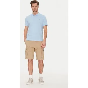 Pánská móda Gant Šortky z materiálu 205069 Béžová Relaxed Fit 36