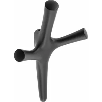 Nábytkové kování GTV Věšák WALENCIA 164x107/58mm černý matný