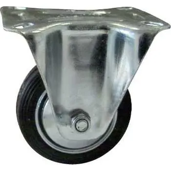 Nábytkové kování RAPI-TEC Kolečko pevné zátěž d100mm ocelový disk/70 kg 256040