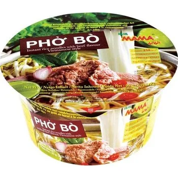 Mama Phó Bò rýžové nudle, hovězí, 65g