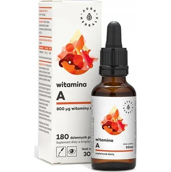 Doplněk stravy Aura Herbals Vitamín A v kapkách 30 ml