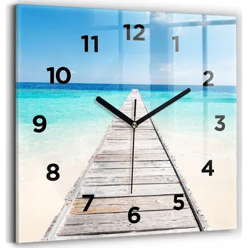 Hodiny Nástěnné hodiny Wallfluent, vícebarevné, 30 cm