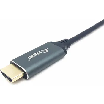 Video redukce AV Adapter Equip Equip Adaptér USB-C -> HDMI 4K60Hz 1,00m sw
