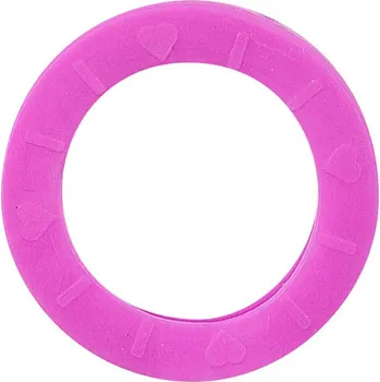 Rozlišovač klíče Richter Czech Rozlišovač klíčů plastový kulatý RO.R24.PVC d.24mm růžový (1ks)