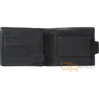 Peněženka SG-01299 pánská kožená peněženka Segali - Black-Brown