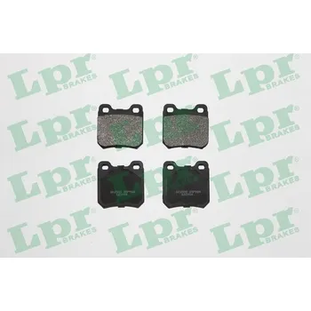 Brzdová destička Sada brzdových destiček, kotoučová brzda LPR 05P584