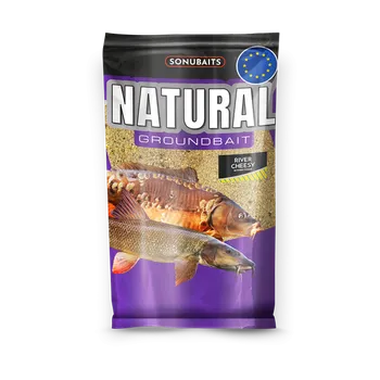 Návnadová surovina SONUBAITS Natural River Cheesy 1kg