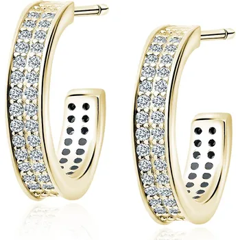 Náušnice Pozlacené náušnice BREE Ag 925/1000