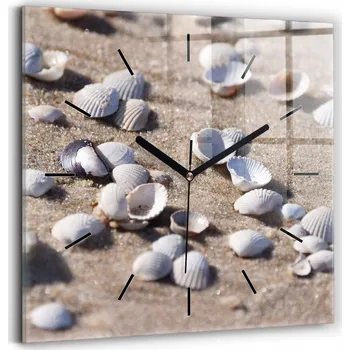 Hodiny Nástěnné hodiny Wallfluent bílé 30 cm