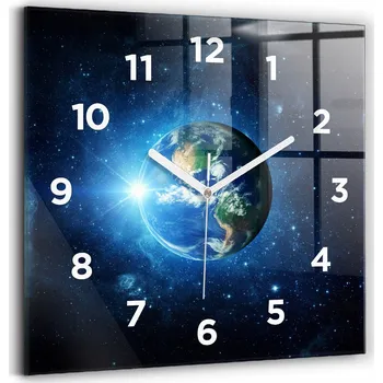 Hodiny Nástěnné hodiny Wallfluent černé 30 cm