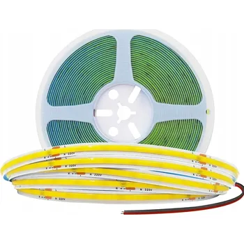 LED páska COB LED pásek PRO 230V 288 LED/m IP20 Teplá bílá 10m
