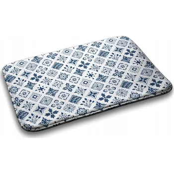 Koupelnová předložka Měkký Koberec Kobereček do Koupelny Květiny Abstrakce