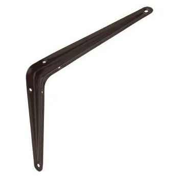 Nábytkové kování Konzola policová 200x150mm 20kg ANTRACIT