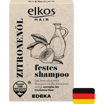 Šampon Elkos hair tuhý šampon 65 g Zitronenöl