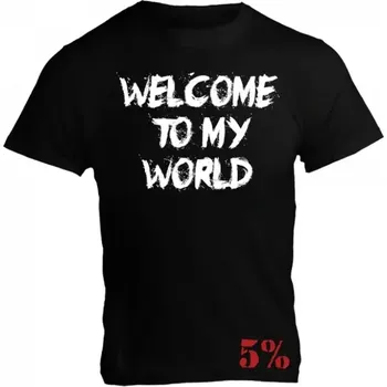 Pánské tričko Triko - WELCOME TO MY WORLD XXXL