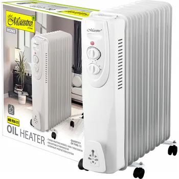 Topidlo Olejový radiátor Maestro 2500 W bílý