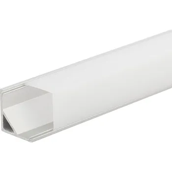 LED lišta STRONG StrongLumio krytka hranatá Belcore 2m mléčná