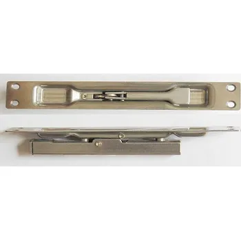 Tesařské kování Zástrč dveřní F1-420 ITAL, 151mm, čelo 20mm pZn