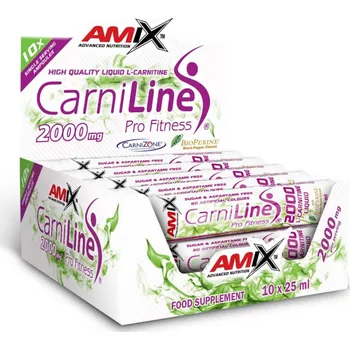 Spalovač tuku Amix CarniLine 2000 10 x 25 ml limeta