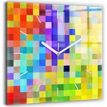 Hodiny Nástěnné hodiny Wallfluent zlaté 30 cm