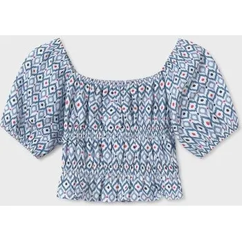 Dívčí tričko letní krátká halenka Mayoral 6025-74 velikost 152