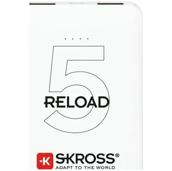 Baterie pro airsoftovou zbraň SKROSS Powerbanka Reload 5, 5000mAh, 2x 2A výstup, microUSB kabel
