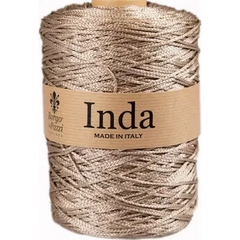 Příze Borgo de Pazzi Inda 3 Béžová (Špagátová příze Inda 3 Beige)