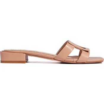 Dámské pantofle Béžové elegantní dámské nazouváky GD-DO164B-BE Velikost: 38