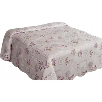 Přehoz na lůžko Přehoz na postel Eurofirany polyester 170 cm x 210 cm, vícebarevný