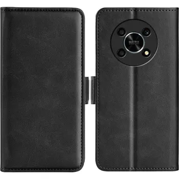 Pouzdro na mobilní telefon S-T-A-R Kožené pouzdro Honor Magic4 Lite 5G černé, black, model knížka, řada BUSINESS magnetic