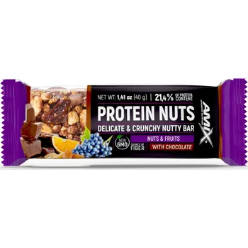 Amix Protein Nuts Bar 40 g Arašídy-karamel