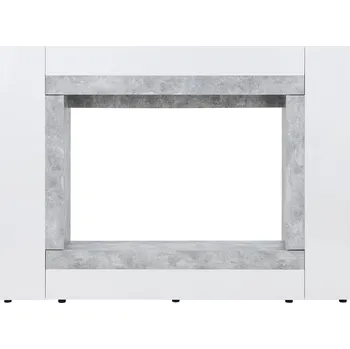 Obývací stěna Obývací stěna Window 225 cm bílá/beton