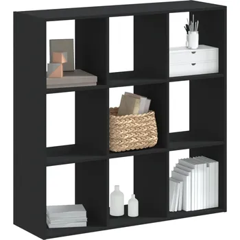 Knihovna Knihovna kouřový dub 68,5 x 32 x 68,5 cm kompozitní dřevo