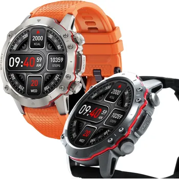 Chytré hodinky Kiano Watch KW-SS Silver - Pánské Chytré Hodinky s notifikacemi a hovory