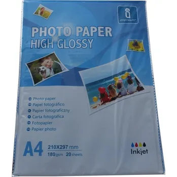 Fotopapír Fotopapír A4 lesklý 180g/m2, 20 listů