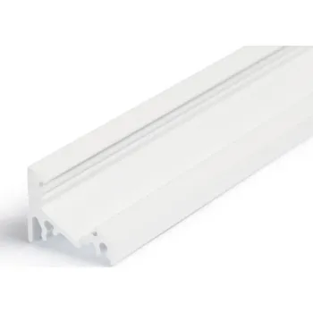 LED lišta STRONG StrongLumio profil LED Corner 10 alu bílý 4050mm