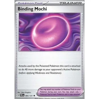 Karetní hra Pokémon PRE 095/131 Binding Mochi - Prismatic Evolutions Stav: Near Mint, Verze: REVERSE HOLO