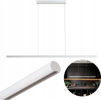 LED ZÁVĚSNÉ SVÍTIDLO LINEÁRNÍ 30W HLINÍKOVÉ CCT | 3 BARVY SVĚTLA | BÍLÁ