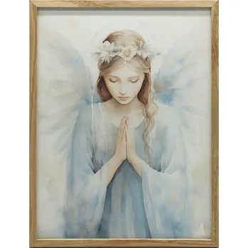 Obraz Plakát Portrét Anděla v Jemných Šatech bez rámu 40 x 7 cm
