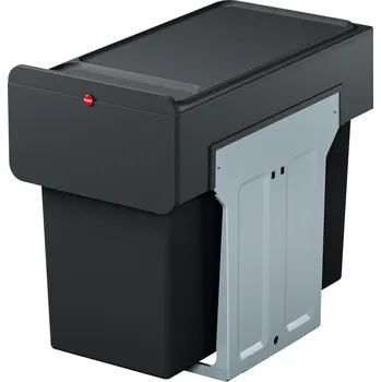 Odpadkový koš Hailo EcoLine Design trio L 3 x 10 l vestavný koš na tříděný odpad